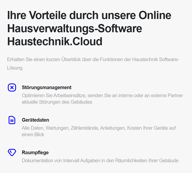 Online Hausverwaltungs Software für  Falkensee
